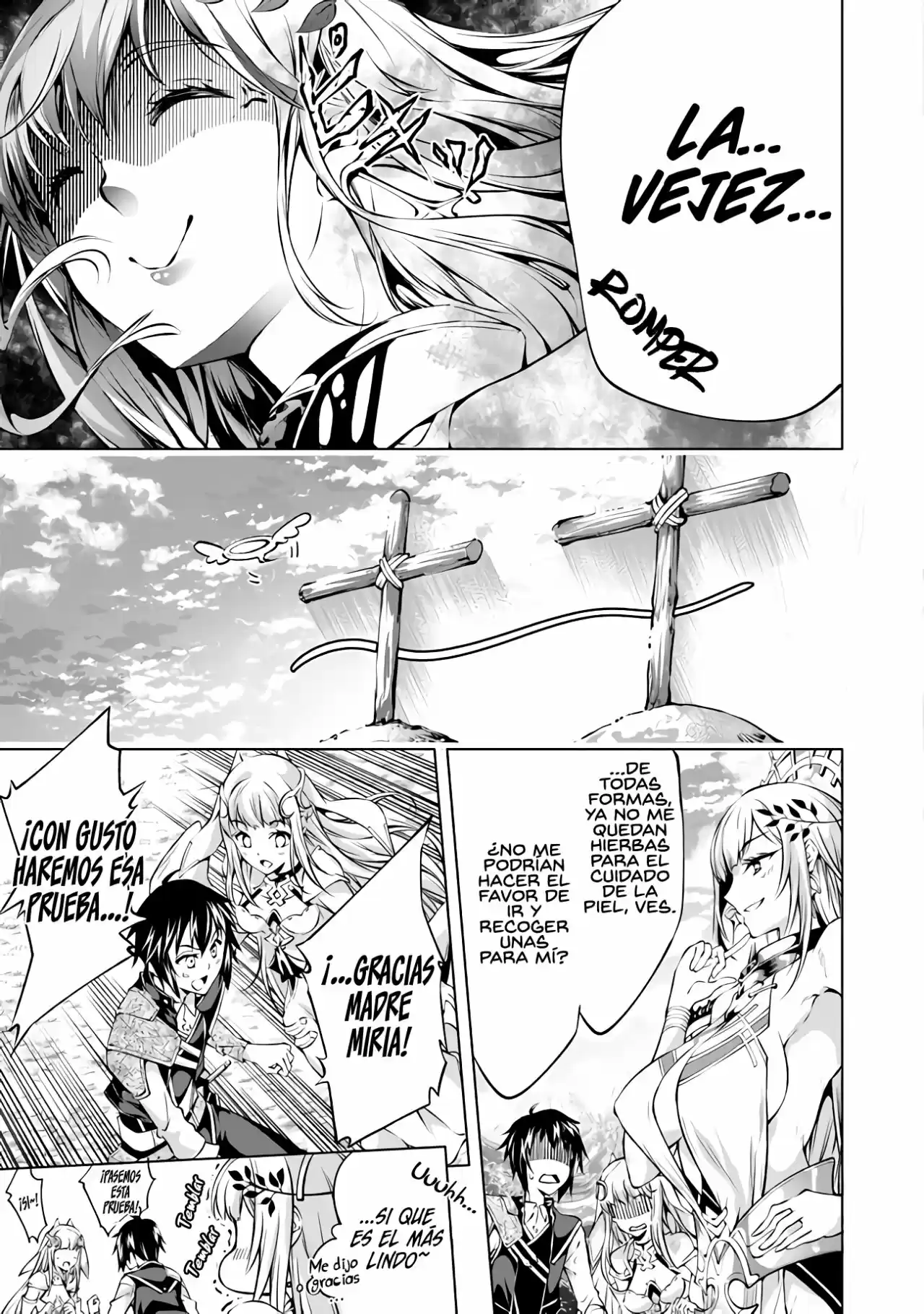 Kamigami Ni Sodaterare Shimo No, Saikyou To Naru - Capítulo 6 - Página 12 - LectorTMOo