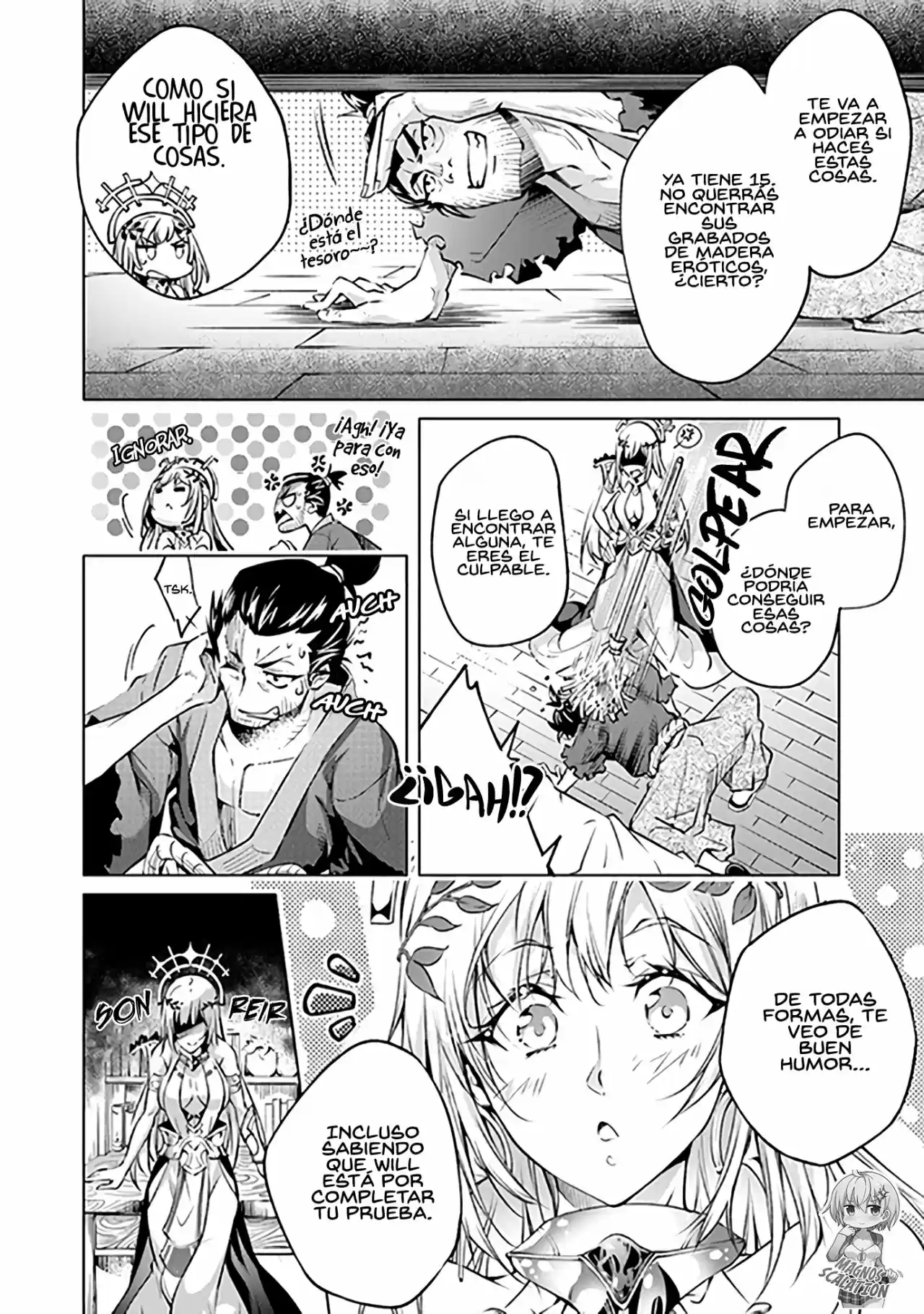 Kamigami Ni Sodaterare Shimo No, Saikyou To Naru - Capítulo 7 - Página 13 - LectorTMOo