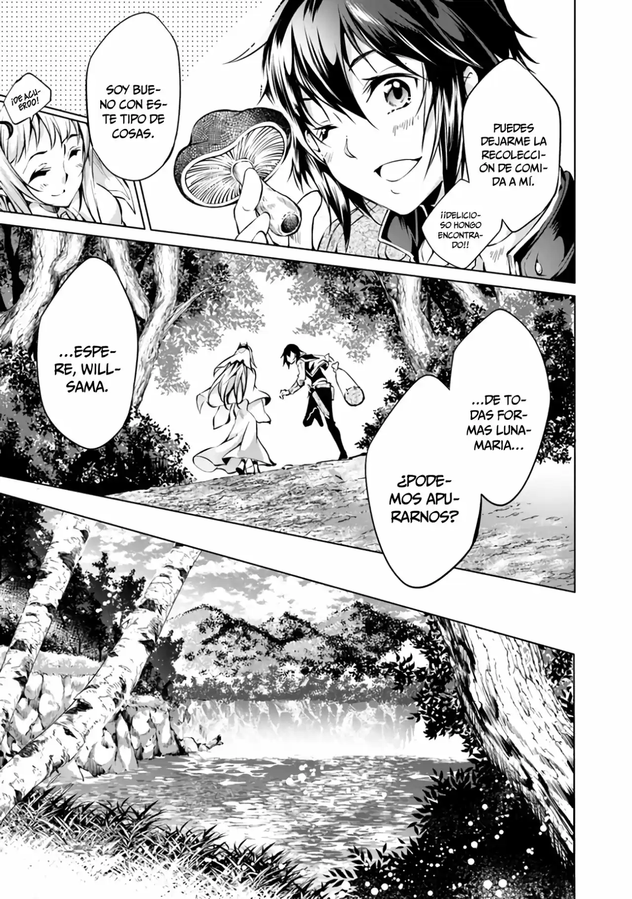 Kamigami Ni Sodaterare Shimo No, Saikyou To Naru - Capítulo 9 - Página 8 - LectorTMOo