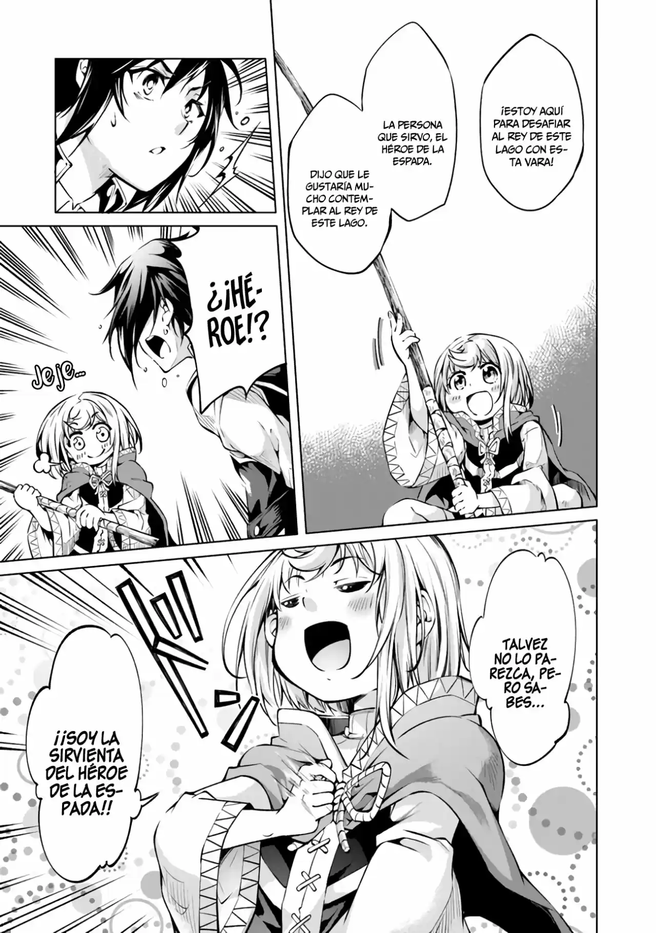 Kamigami Ni Sodaterare Shimo No, Saikyou To Naru - Capítulo 9 - Página 12 - LectorTMOo