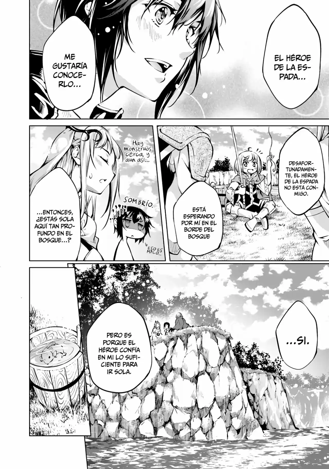 Kamigami Ni Sodaterare Shimo No, Saikyou To Naru - Capítulo 9 - Página 13 - LectorTMOo