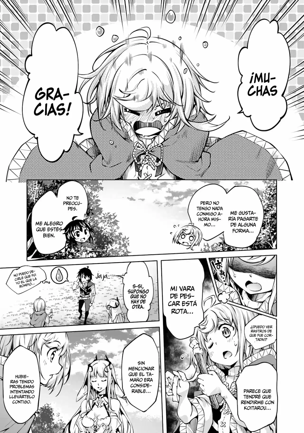 Kamigami Ni Sodaterare Shimo No, Saikyou To Naru - Capítulo 9 - Página 20 - LectorTMOo
