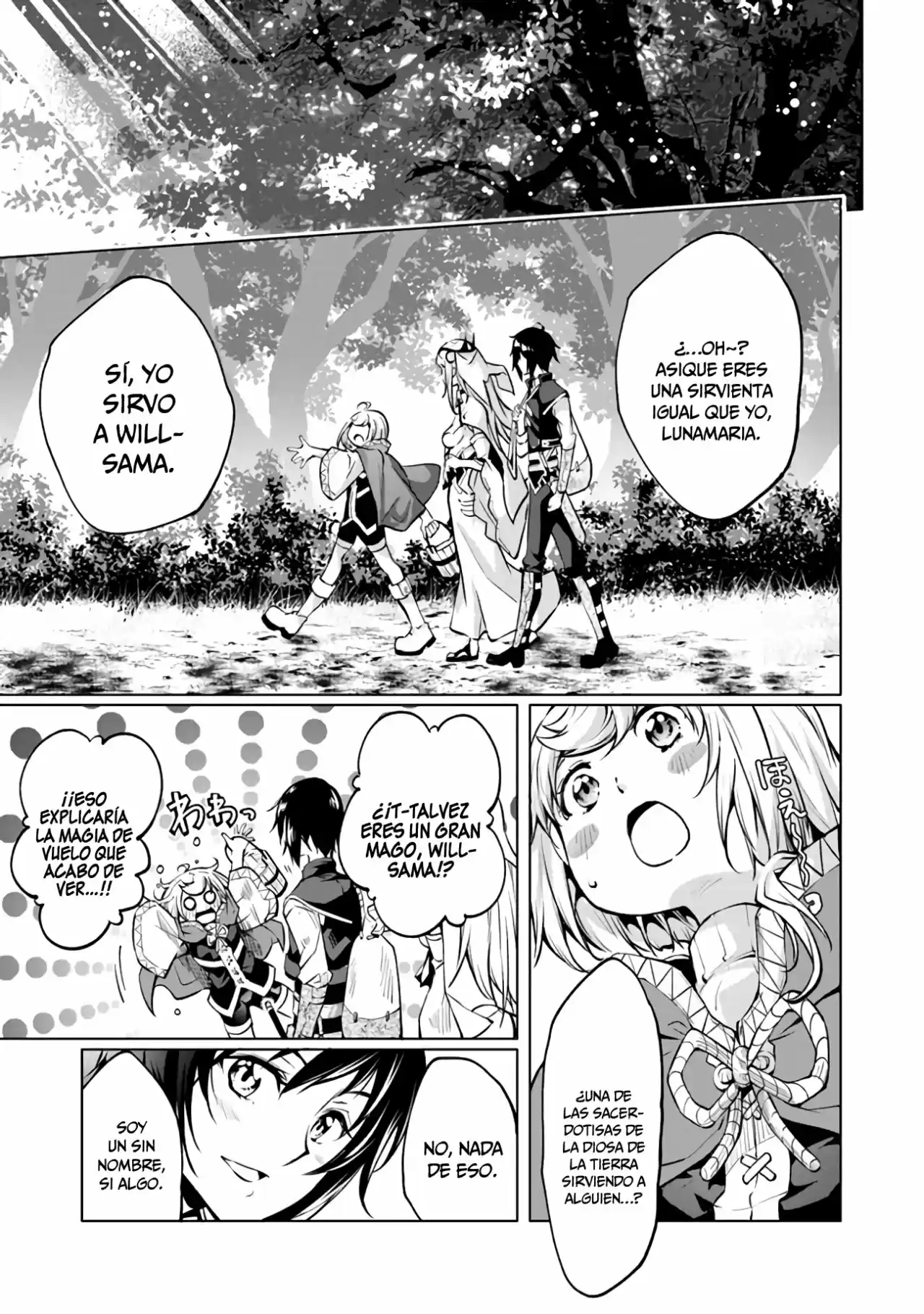 Kamigami Ni Sodaterare Shimo No, Saikyou To Naru - Capítulo 9 - Página 22 - LectorTMOo