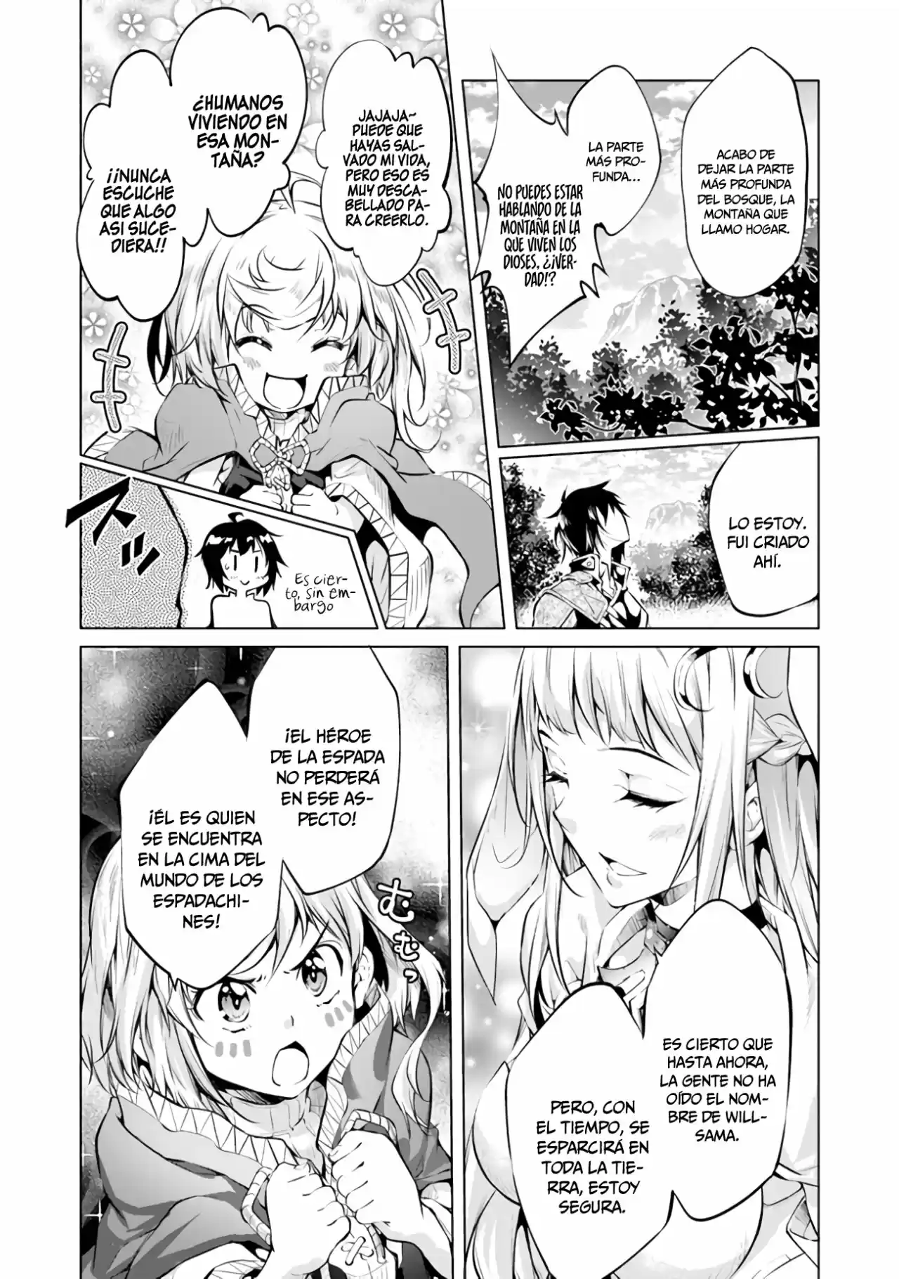 Kamigami Ni Sodaterare Shimo No, Saikyou To Naru - Capítulo 9 - Página 23 - LectorTMOo