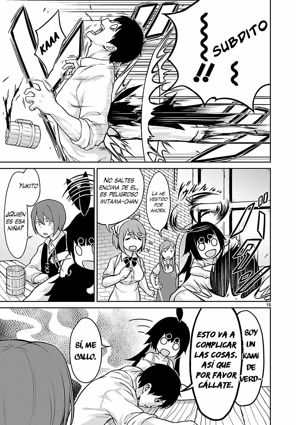 Kaminaki Sekai No Kamisama Katsudou - Capítulo 2 - Página 19 - LectorTMOo