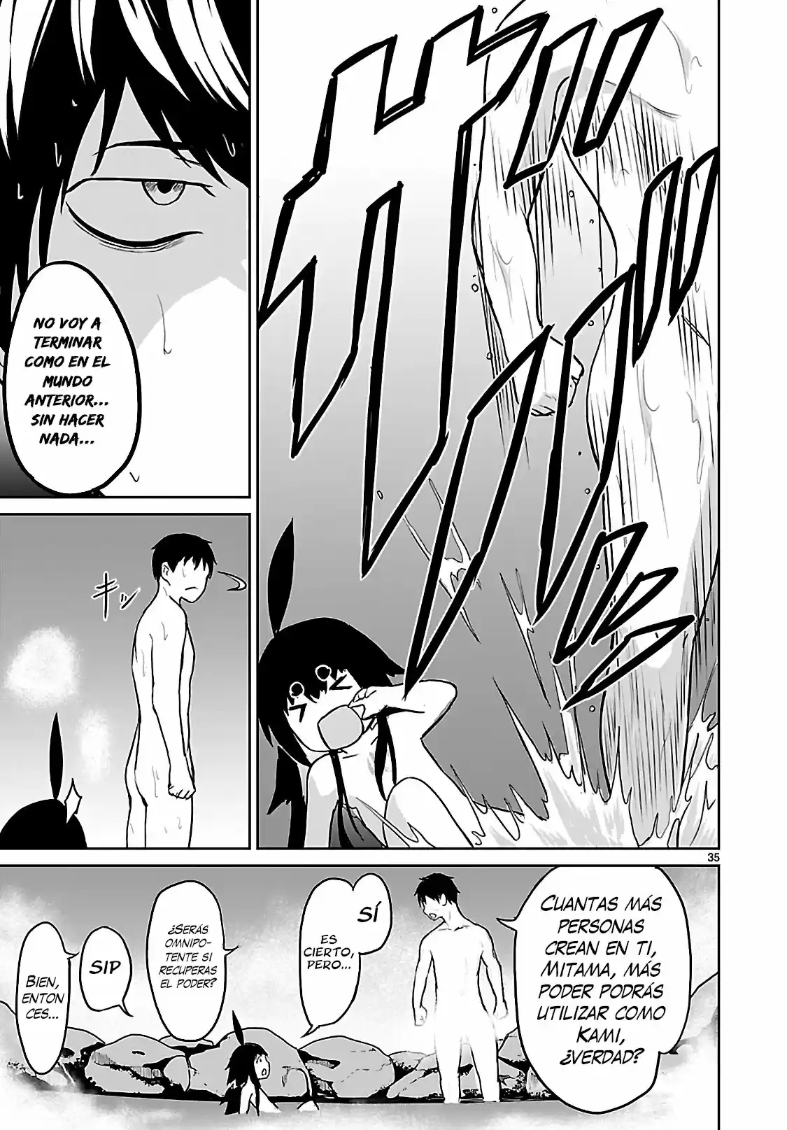 Kaminaki Sekai No Kamisama Katsudou - Capítulo 2 - Página 35 - LectorTMOo