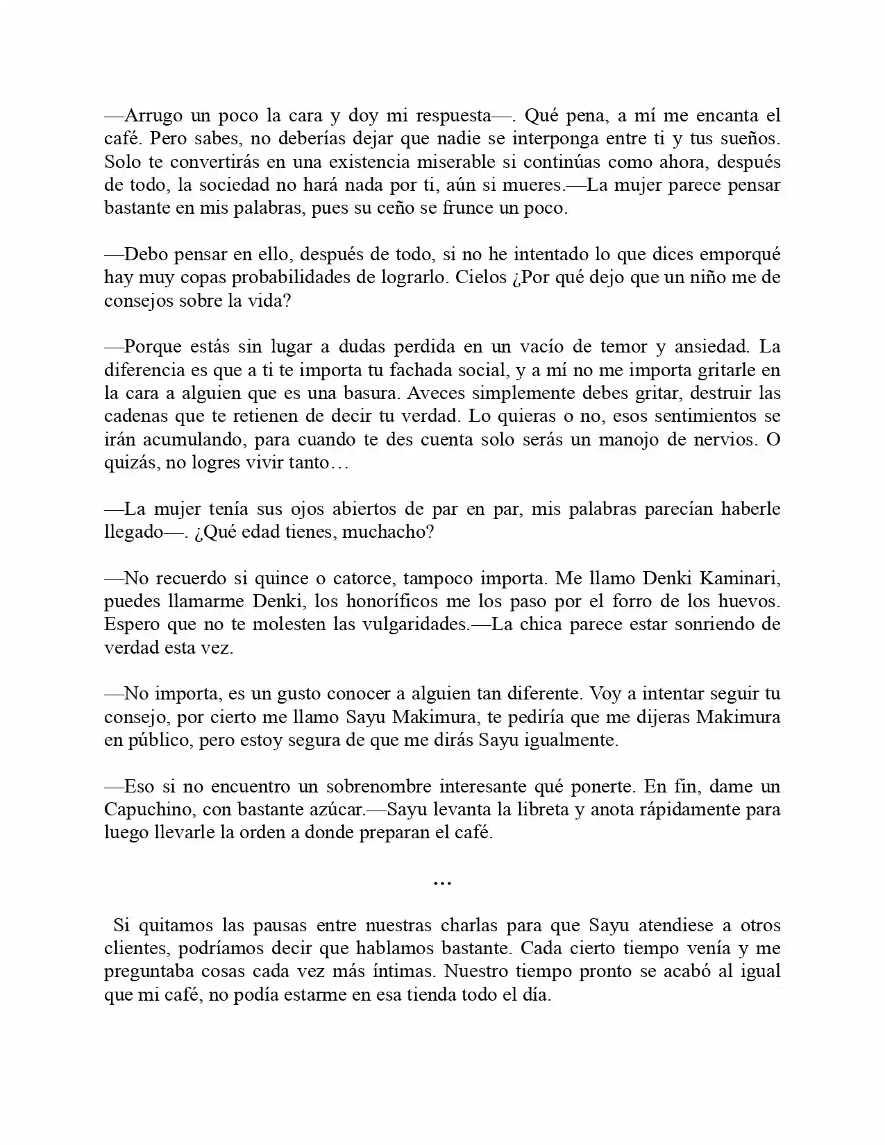 Kaminari: The Hail Of Thunder (Novela) - Capítulo 2 - Página 3 - LectorTMOo