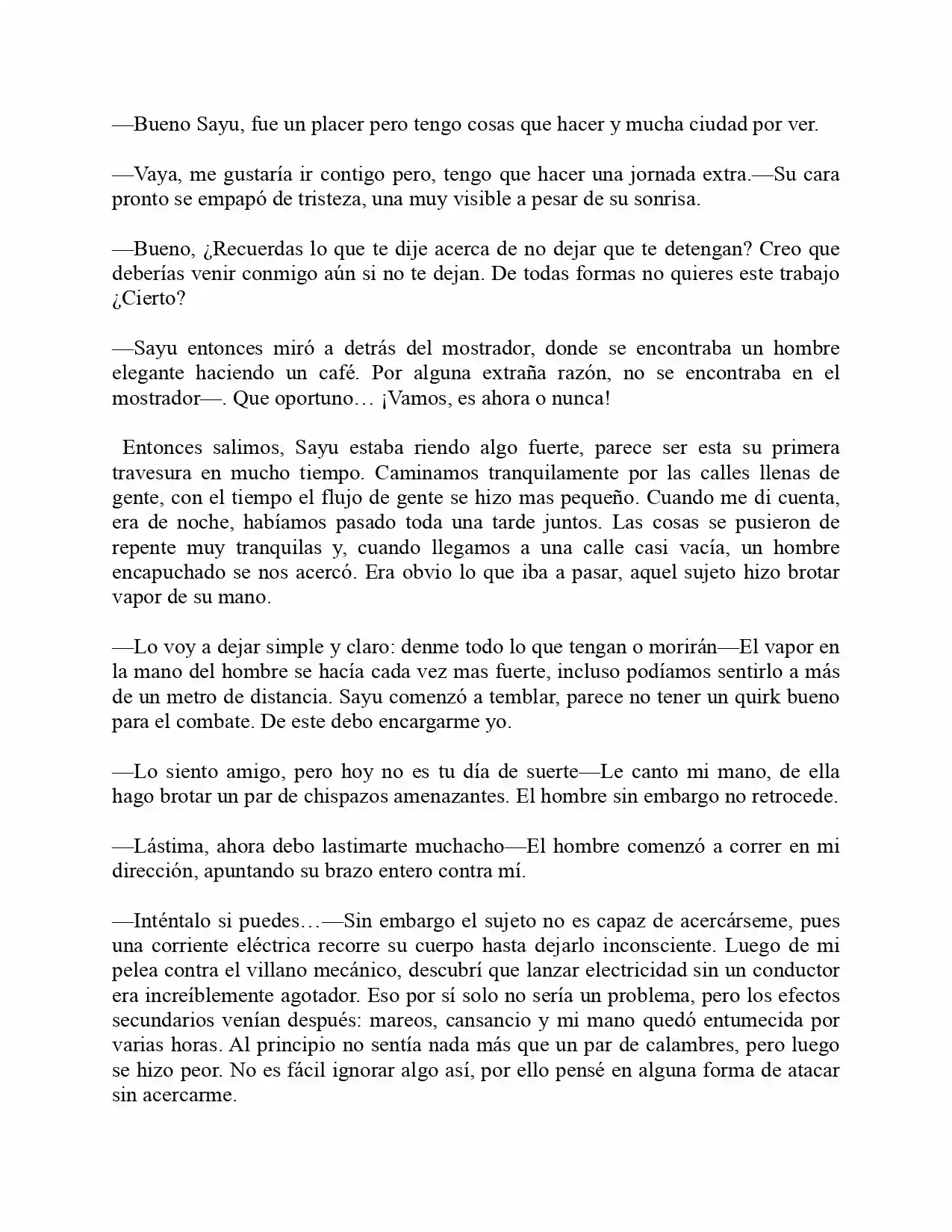 Kaminari: The Hail Of Thunder (Novela) - Capítulo 2 - Página 4 - LectorTMOo