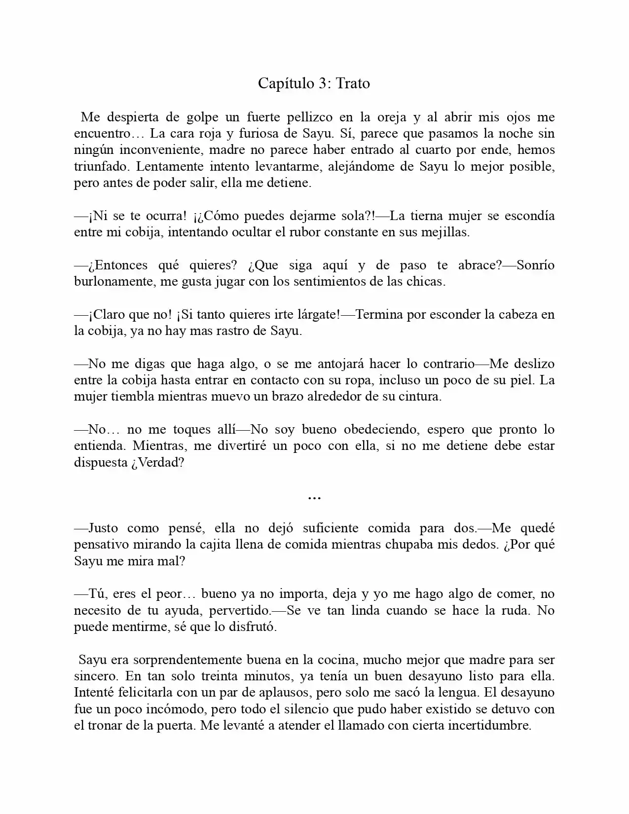 Kaminari: The Hail Of Thunder (Novela) - Capítulo 3 - Página 1 - LectorTMOo