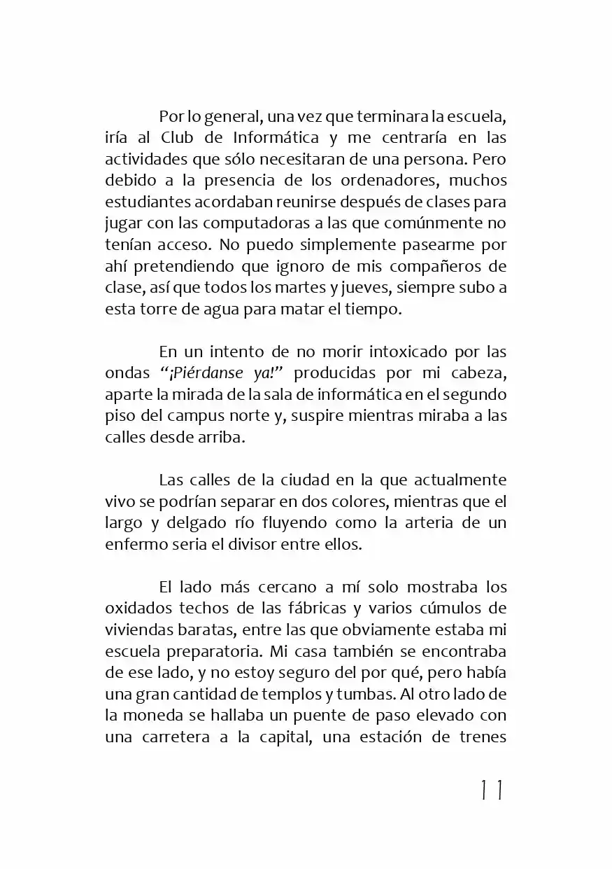 Kamisama No Memochou (Novela) - Capítulo 1 - Página 10 - LectorTMOo