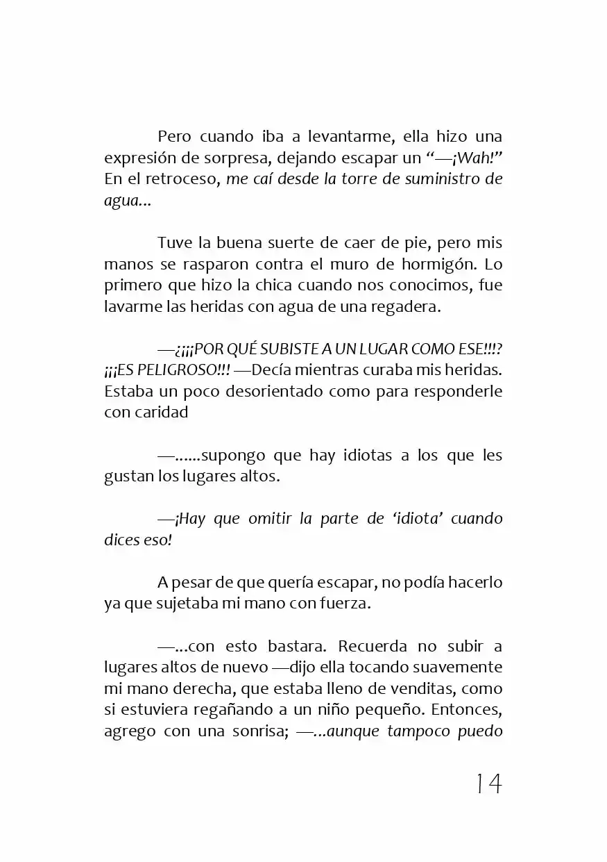 Kamisama No Memochou (Novela) - Capítulo 1 - Página 13 - LectorTMOo
