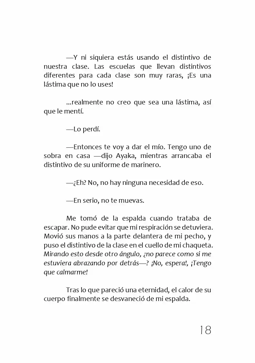 Kamisama No Memochou (Novela) - Capítulo 1 - Página 17 - LectorTMOo