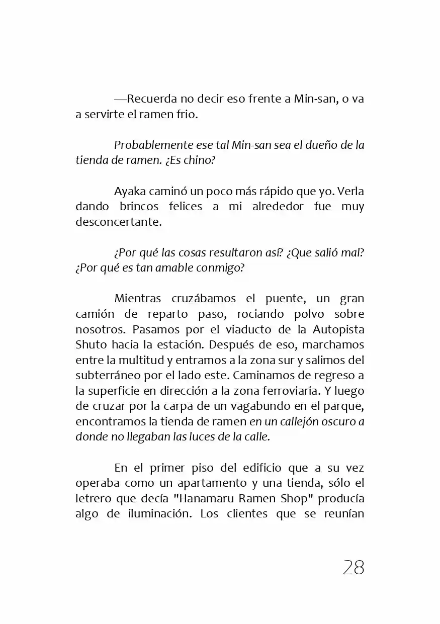 Kamisama No Memochou (Novela) - Capítulo 1 - Página 27 - LectorTMOo