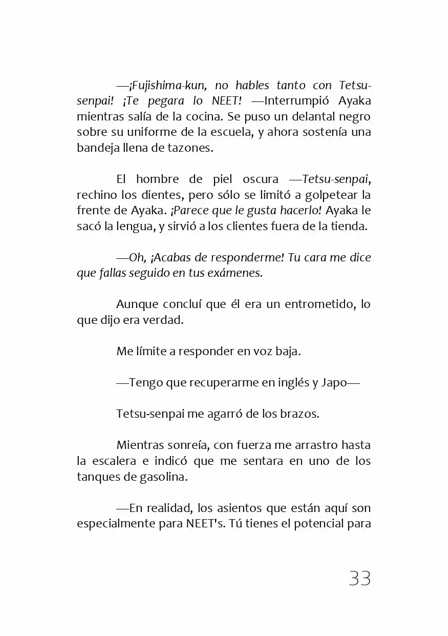 Kamisama No Memochou (Novela) - Capítulo 1 - Página 32 - LectorTMOo