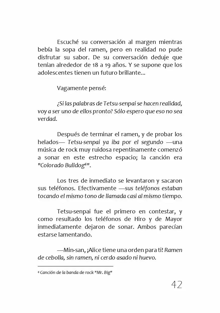Kamisama No Memochou (Novela) - Capítulo 1 - Página 41 - LectorTMOo