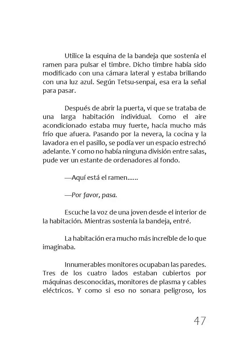 Kamisama No Memochou (Novela) - Capítulo 1 - Página 46 - LectorTMOo