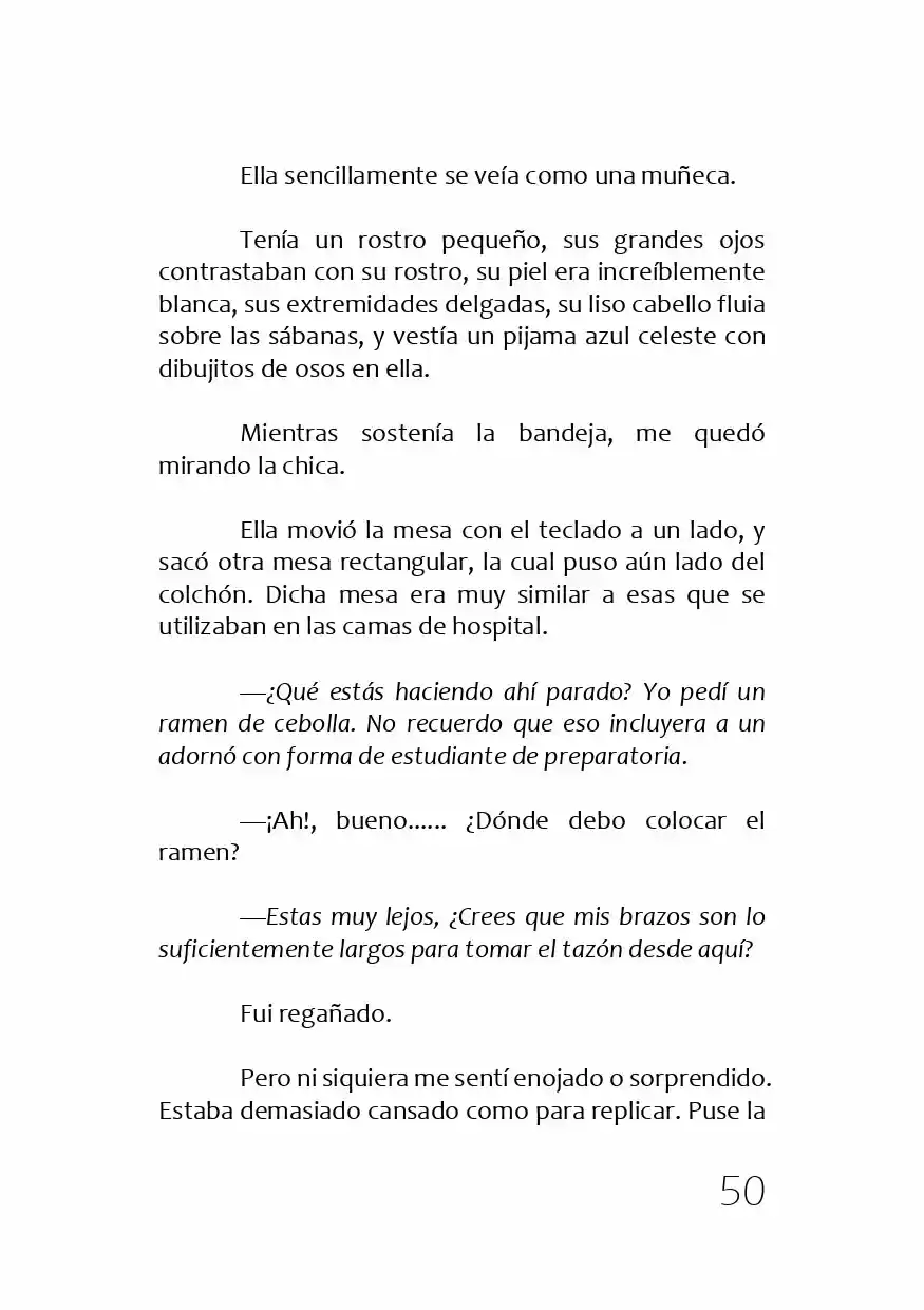 Kamisama No Memochou (Novela) - Capítulo 1 - Página 49 - LectorTMOo
