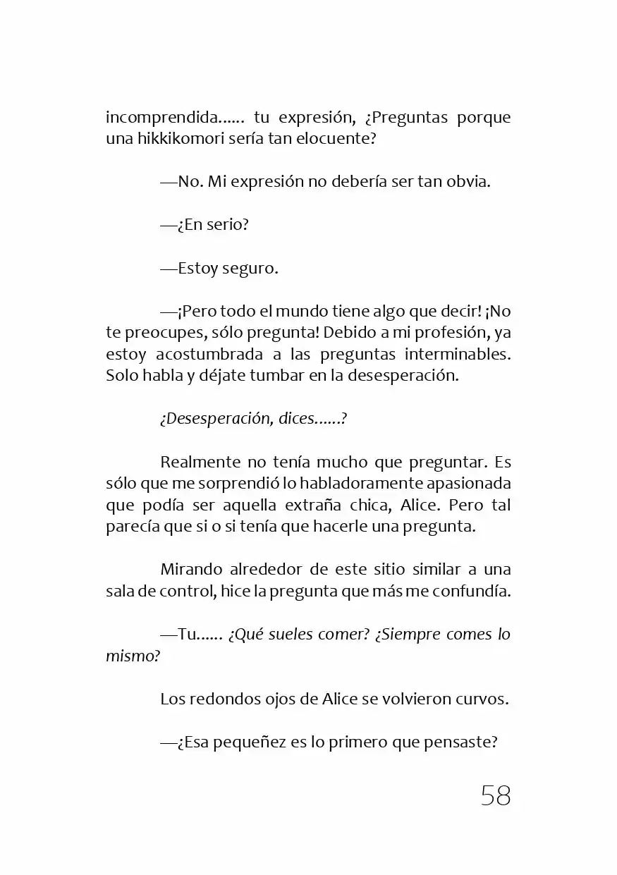 Kamisama No Memochou (Novela) - Capítulo 1 - Página 57 - LectorTMOo
