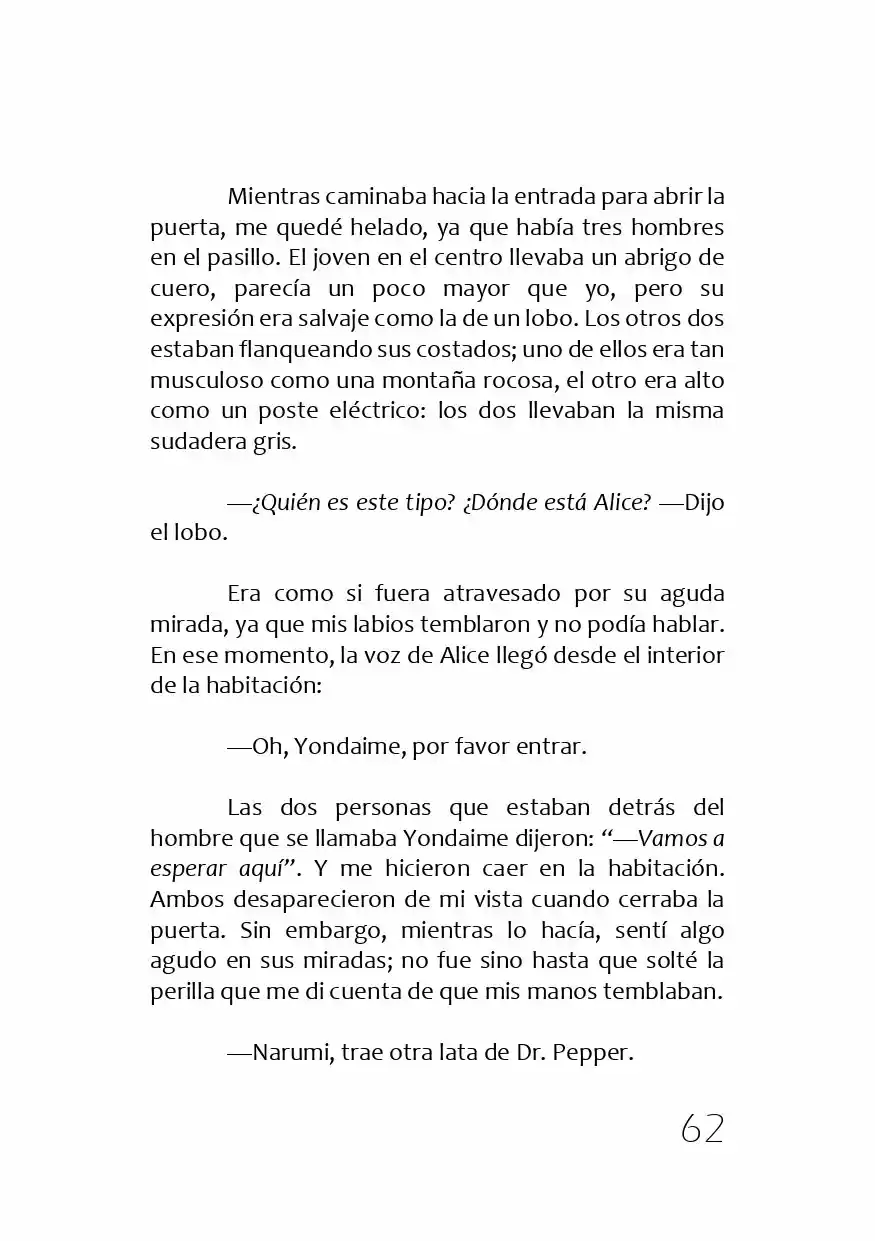 Kamisama No Memochou (Novela) - Capítulo 1 - Página 61 - LectorTMOo