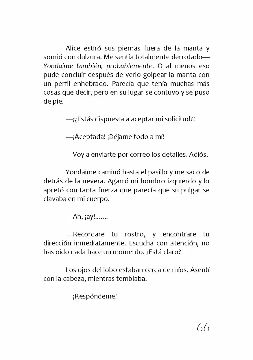 Kamisama No Memochou (Novela) - Capítulo 1 - Página 65 - LectorTMOo