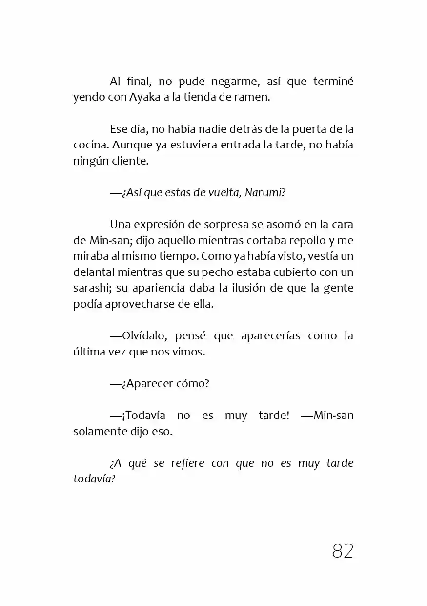 Kamisama No Memochou (Novela) - Capítulo 2 - Página 11 - LectorTMOo