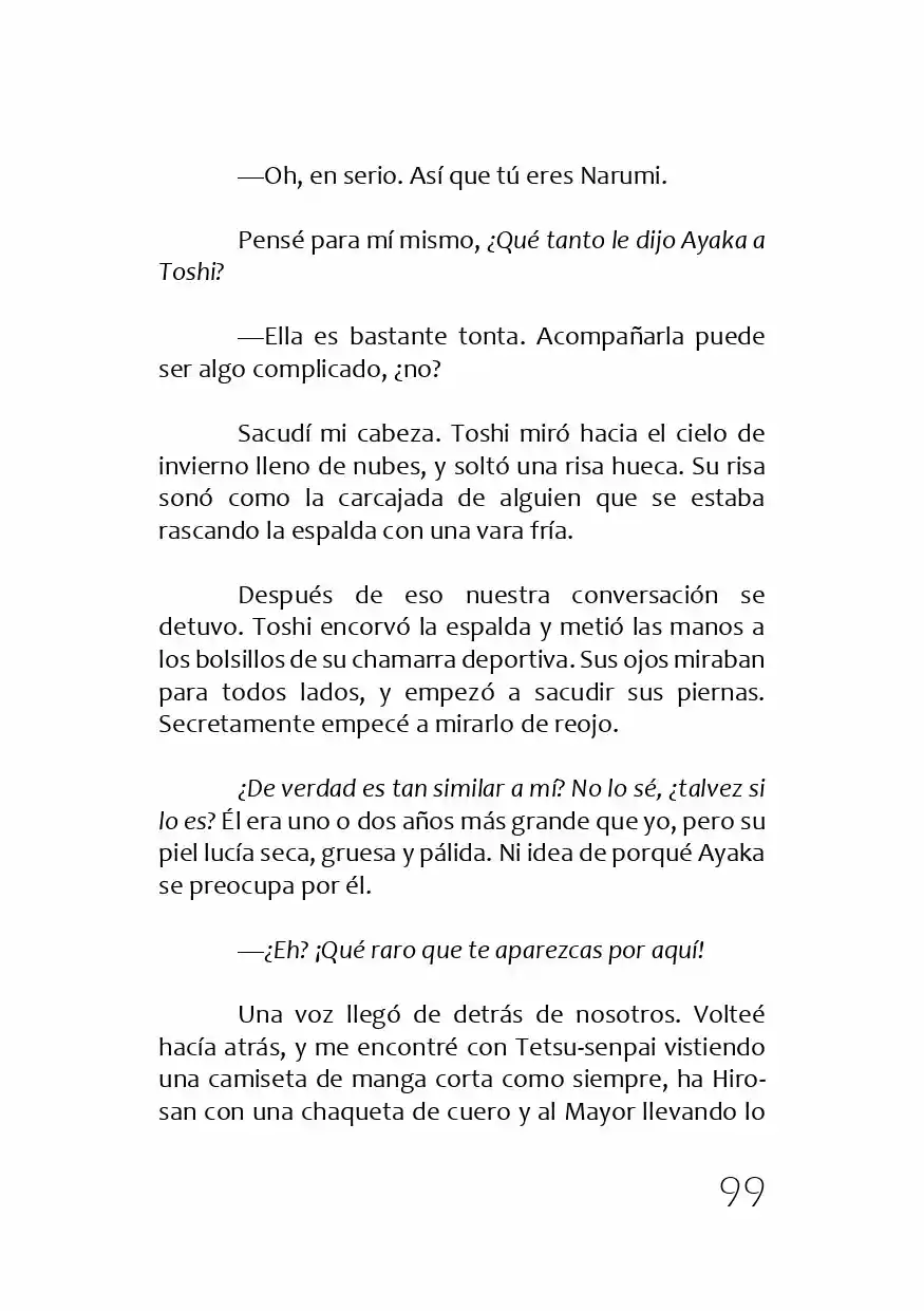 Kamisama No Memochou (Novela) - Capítulo 2 - Página 28 - LectorTMOo