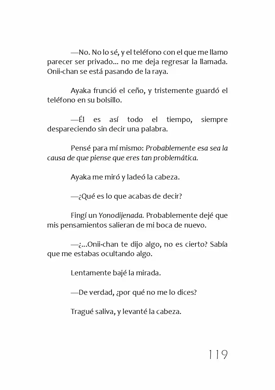 Kamisama No Memochou (Novela) - Capítulo 2 - Página 48 - LectorTMOo