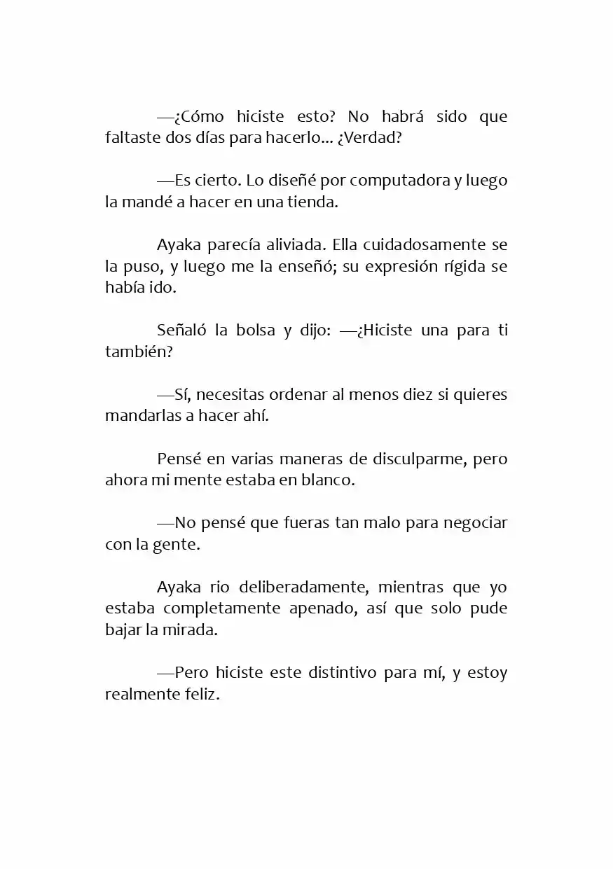 Kamisama No Memochou (Novela) - Capítulo 2 - Página 76 - LectorTMOo