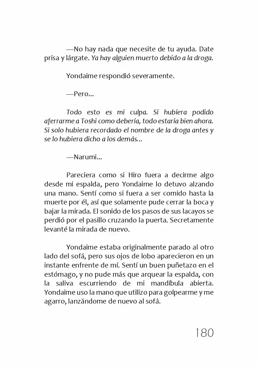 Kamisama No Memochou (Novela) - Capítulo 3 - Página 35 - LectorTMOo