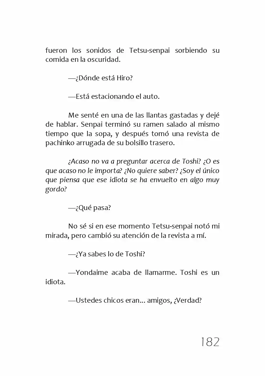 Kamisama No Memochou (Novela) - Capítulo 3 - Página 37 - LectorTMOo