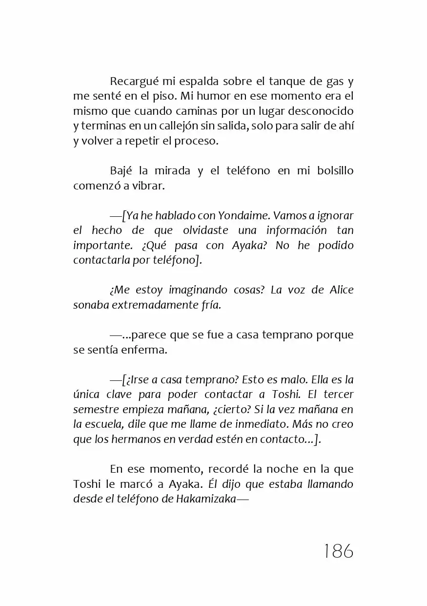 Kamisama No Memochou (Novela) - Capítulo 3 - Página 41 - LectorTMOo