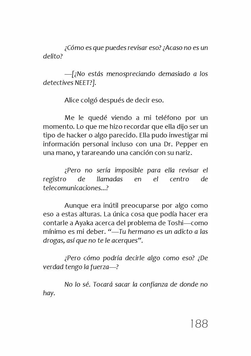 Kamisama No Memochou (Novela) - Capítulo 3 - Página 43 - LectorTMOo