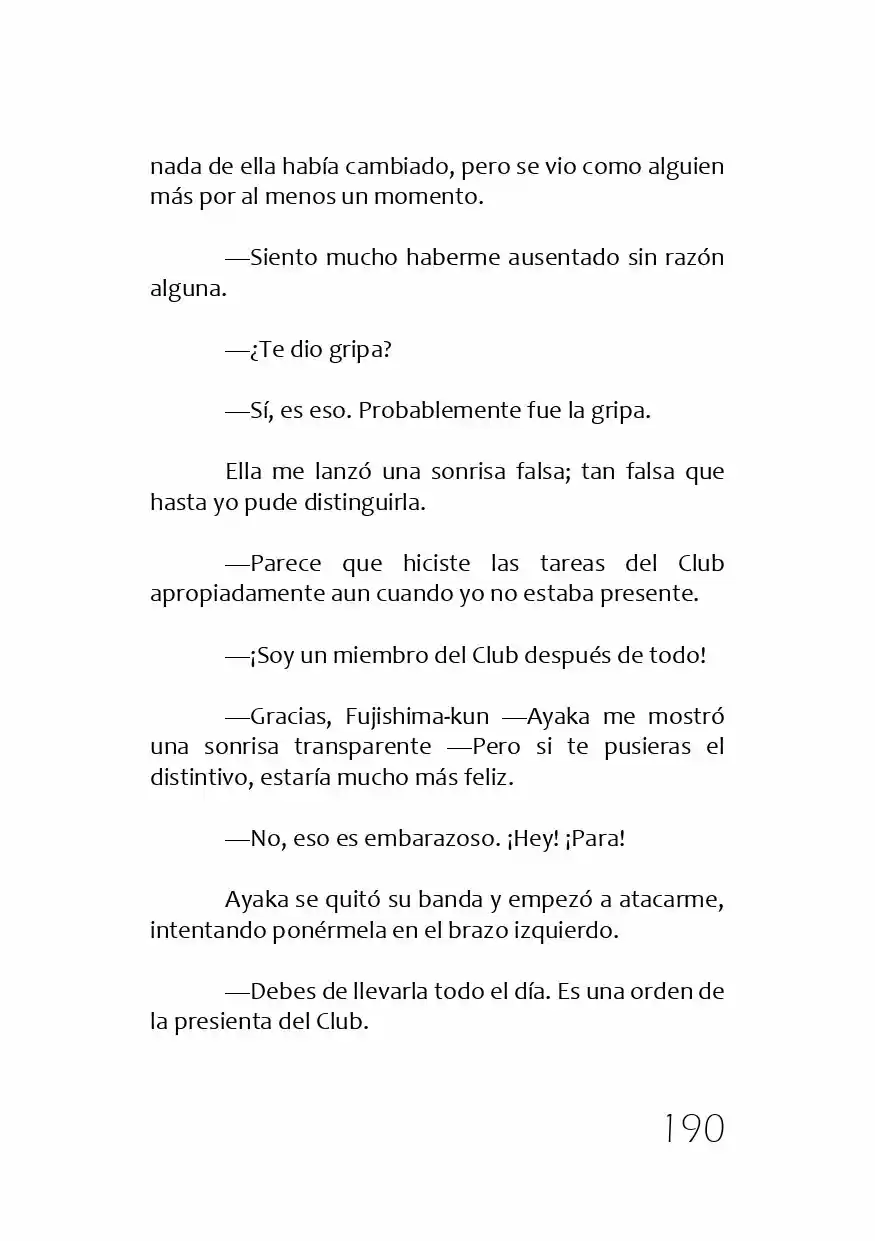 Kamisama No Memochou (Novela) - Capítulo 3 - Página 45 - LectorTMOo