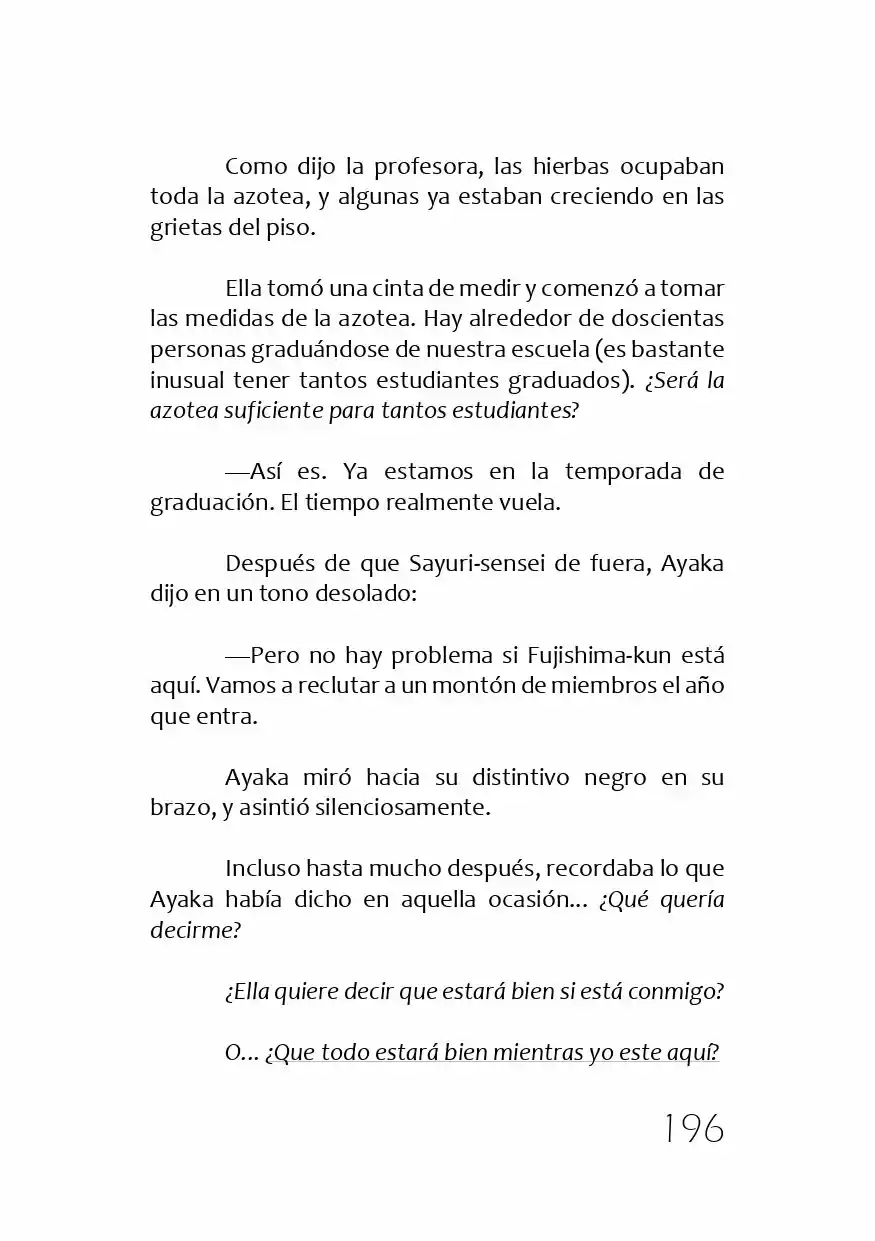 Kamisama No Memochou (Novela) - Capítulo 3 - Página 51 - LectorTMOo