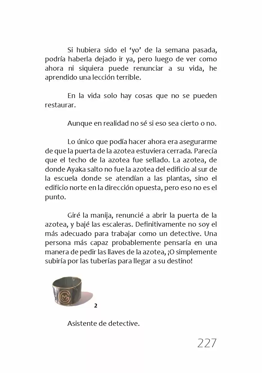 Kamisama No Memochou (Novela) - Capítulo 4 - Página 6 - LectorTMOo