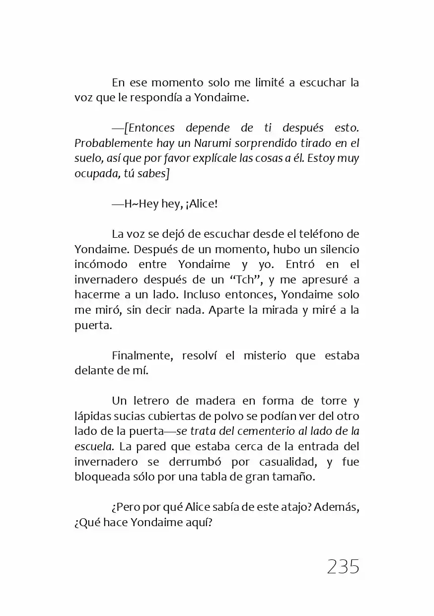 Kamisama No Memochou (Novela) - Capítulo 4 - Página 14 - LectorTMOo