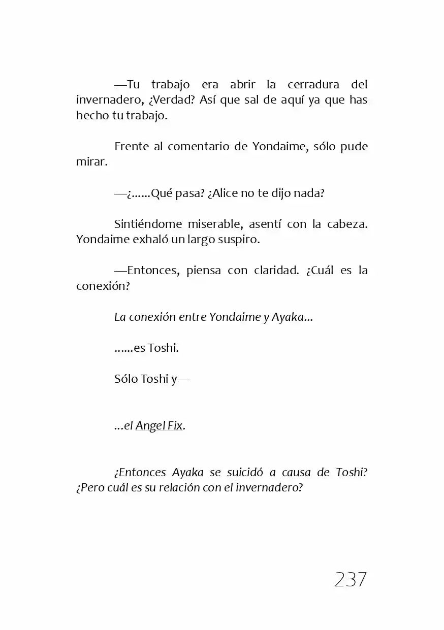 Kamisama No Memochou (Novela) - Capítulo 4 - Página 16 - LectorTMOo