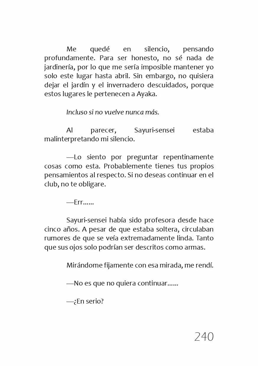 Kamisama No Memochou (Novela) - Capítulo 4 - Página 19 - LectorTMOo
