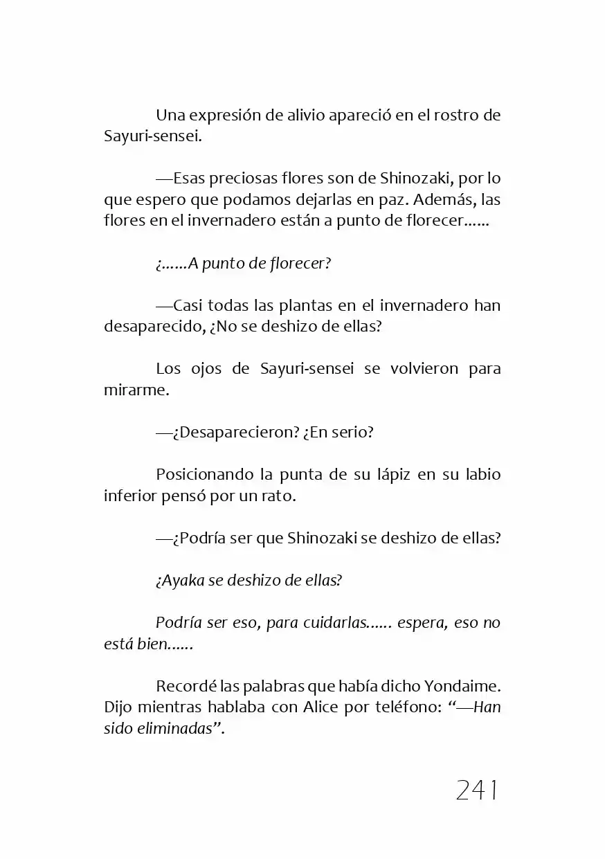 Kamisama No Memochou (Novela) - Capítulo 4 - Página 20 - LectorTMOo