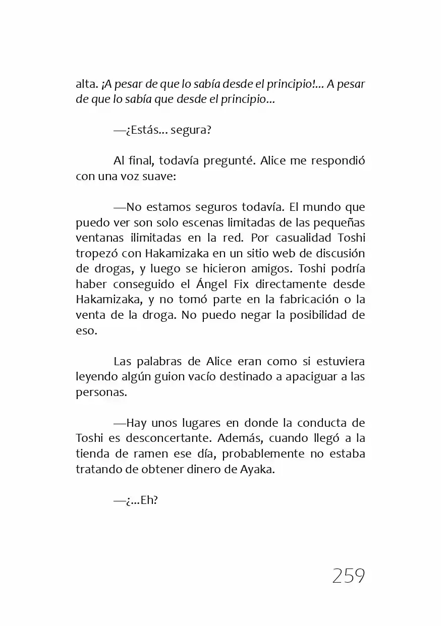Kamisama No Memochou (Novela) - Capítulo 4 - Página 38 - LectorTMOo