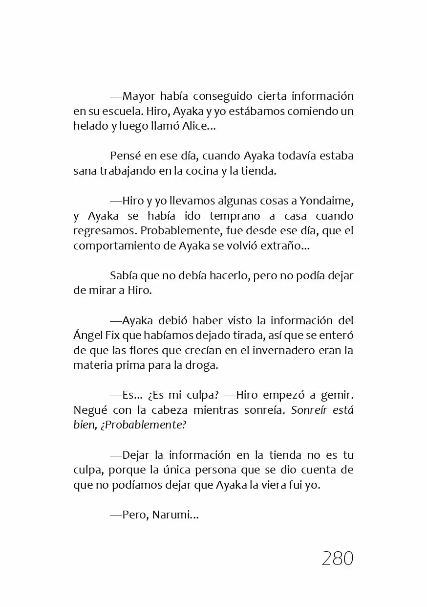 Kamisama No Memochou (Novela) - Capítulo 4 - Página 59 - LectorTMOo