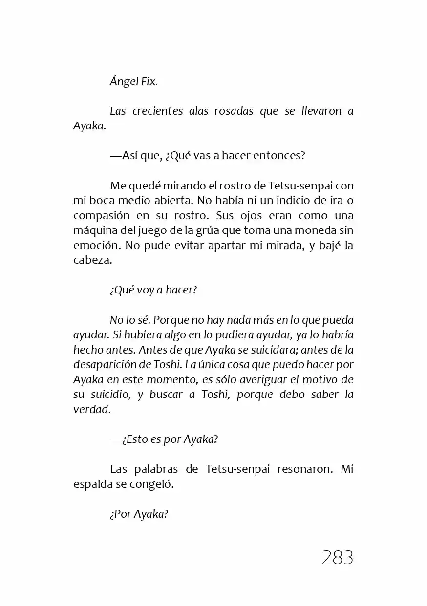 Kamisama No Memochou (Novela) - Capítulo 4 - Página 62 - LectorTMOo