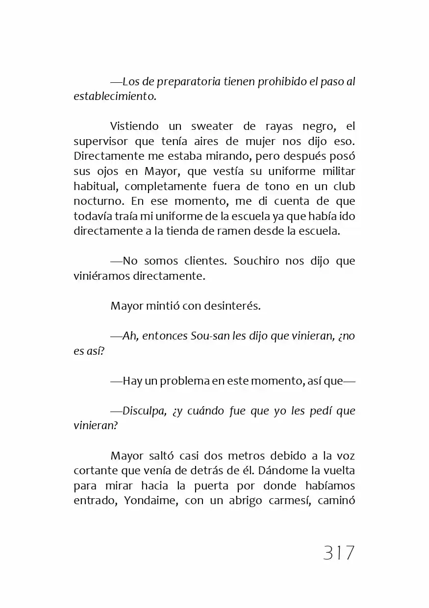 Kamisama No Memochou (Novela) - Capítulo 5 - Página 34 - LectorTMOo