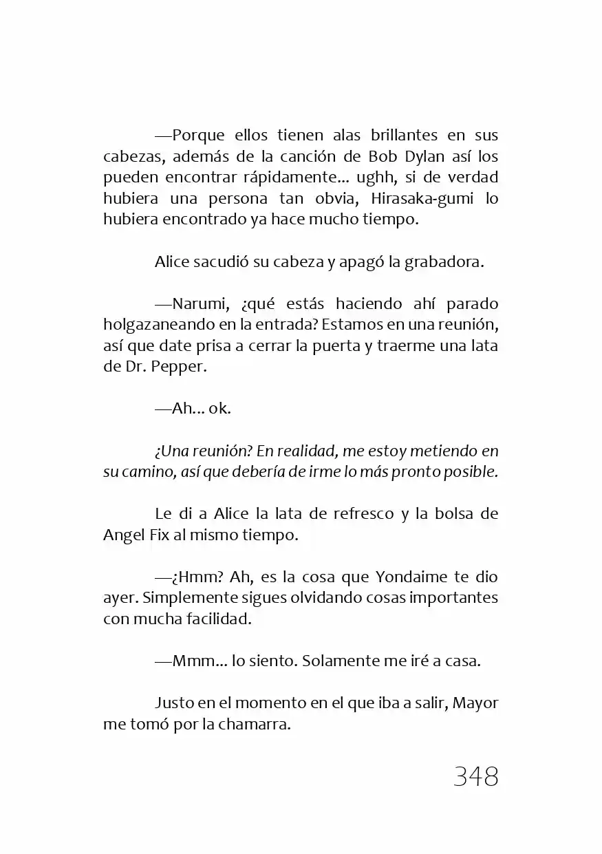 Kamisama No Memochou (Novela) - Capítulo 5 - Página 65 - LectorTMOo