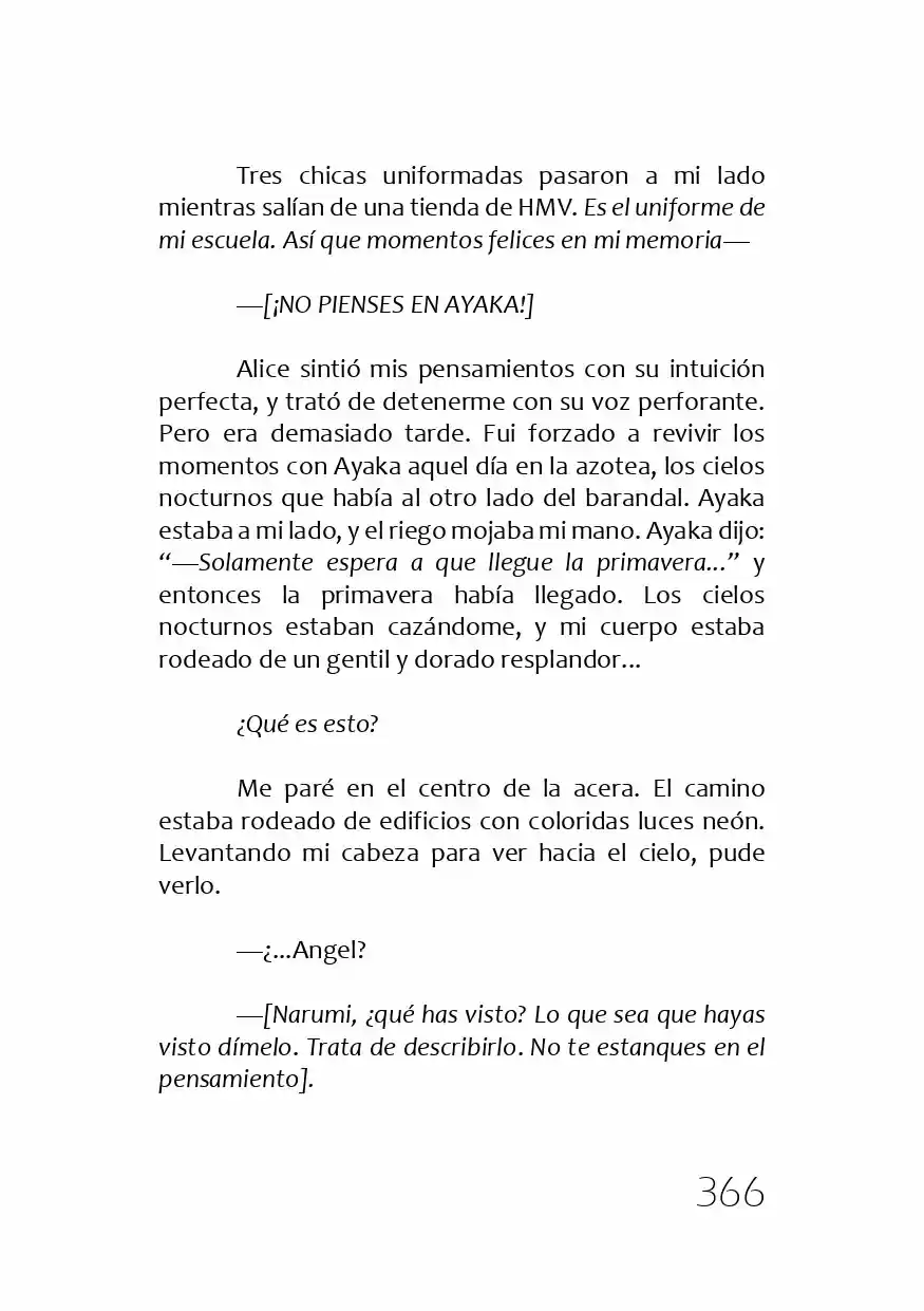 Kamisama No Memochou (Novela) - Capítulo 6 - Página 10 - LectorTMOo
