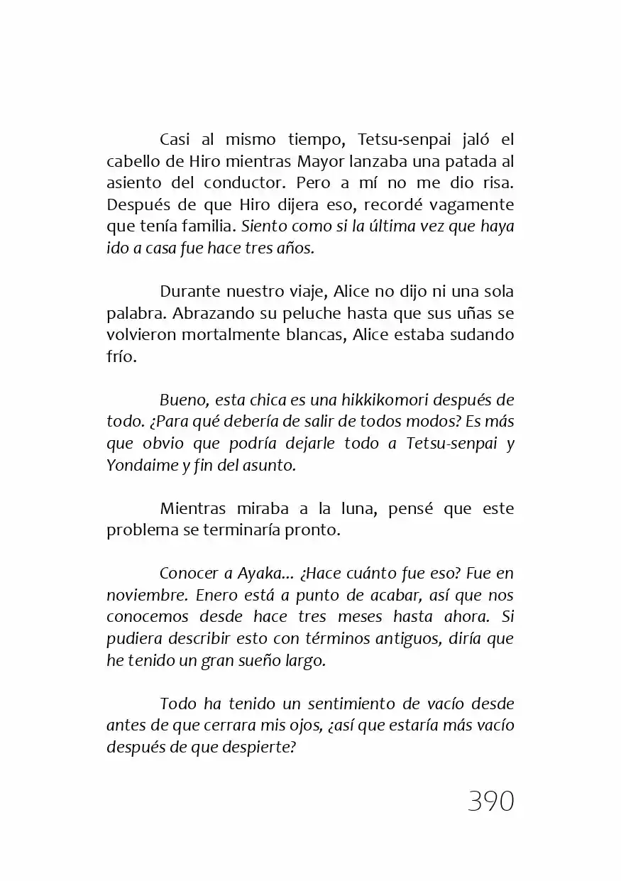 Kamisama No Memochou (Novela) - Capítulo 6 - Página 34 - LectorTMOo