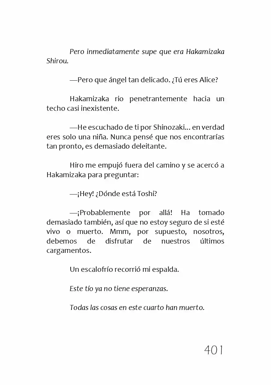 Kamisama No Memochou (Novela) - Capítulo 6 - Página 45 - LectorTMOo