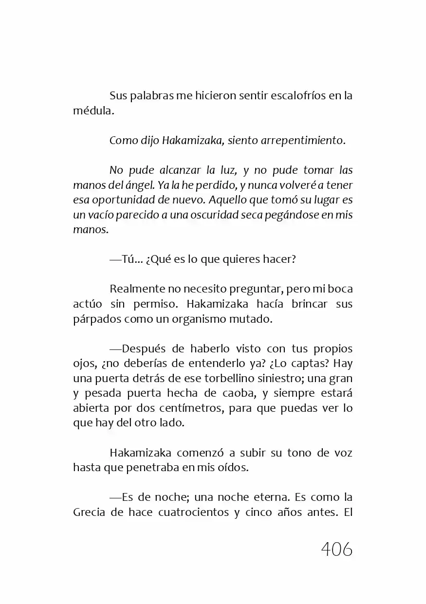 Kamisama No Memochou (Novela) - Capítulo 6 - Página 50 - LectorTMOo