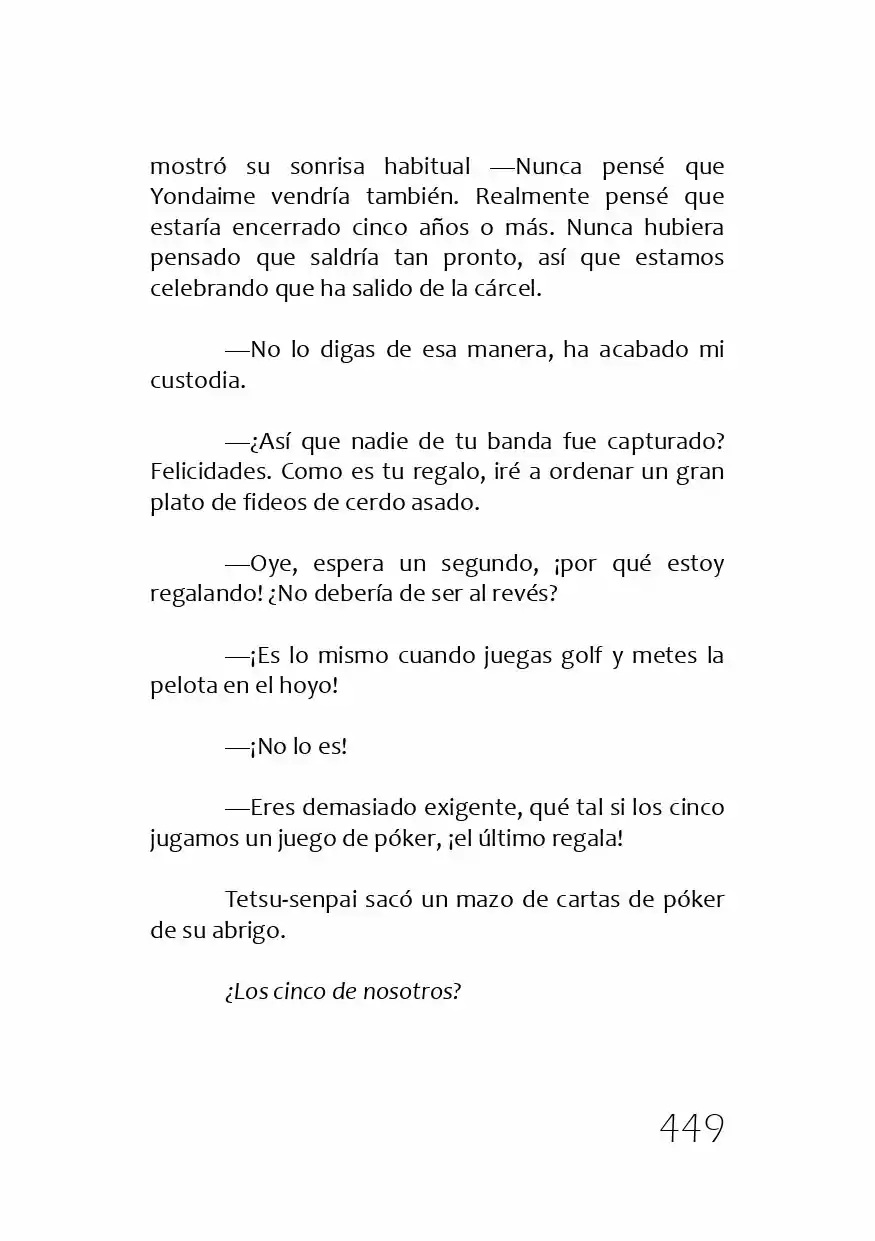 Kamisama No Memochou (Novela) - Capítulo 7 - Página 36 - LectorTMOo