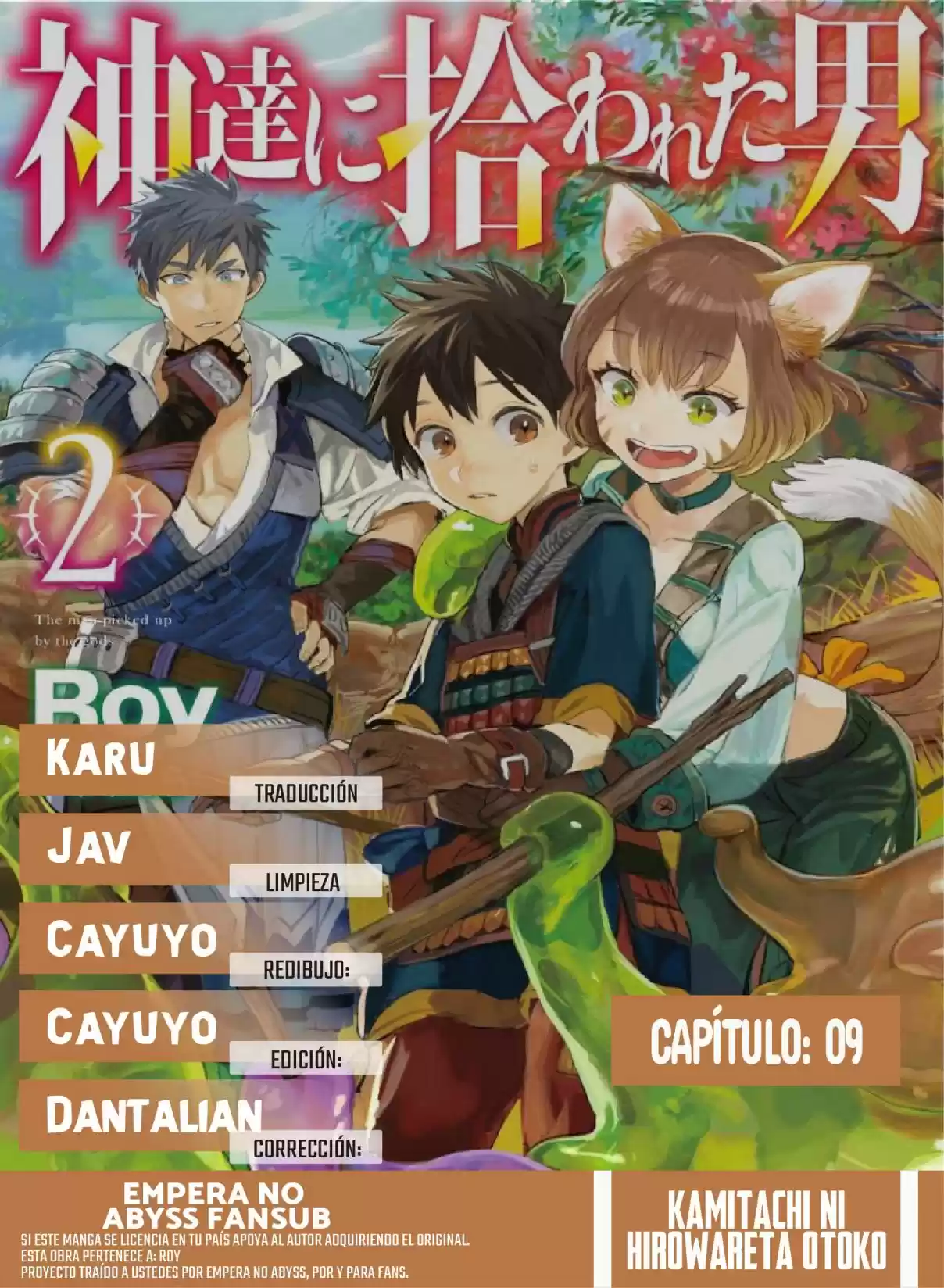Kamitachi Ni Hirowareta Otoko - Capítulo 9 - Página 1 - LectorTMOo